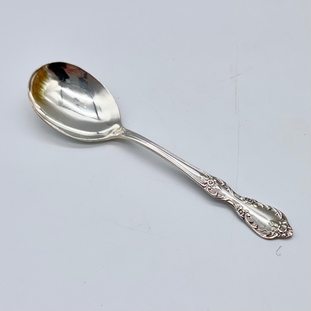 Rogers & Bro Sugar Spoon Grand Elegance Floral Silverplate
